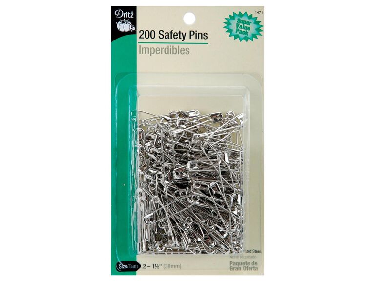 Dritz Safety Pins Super Value Pack - 200 pack