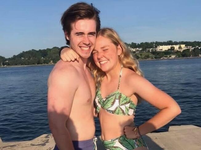 Jeff and Elizabeth officially began dating. He asked her while vacationing with her family at Burt Lake.