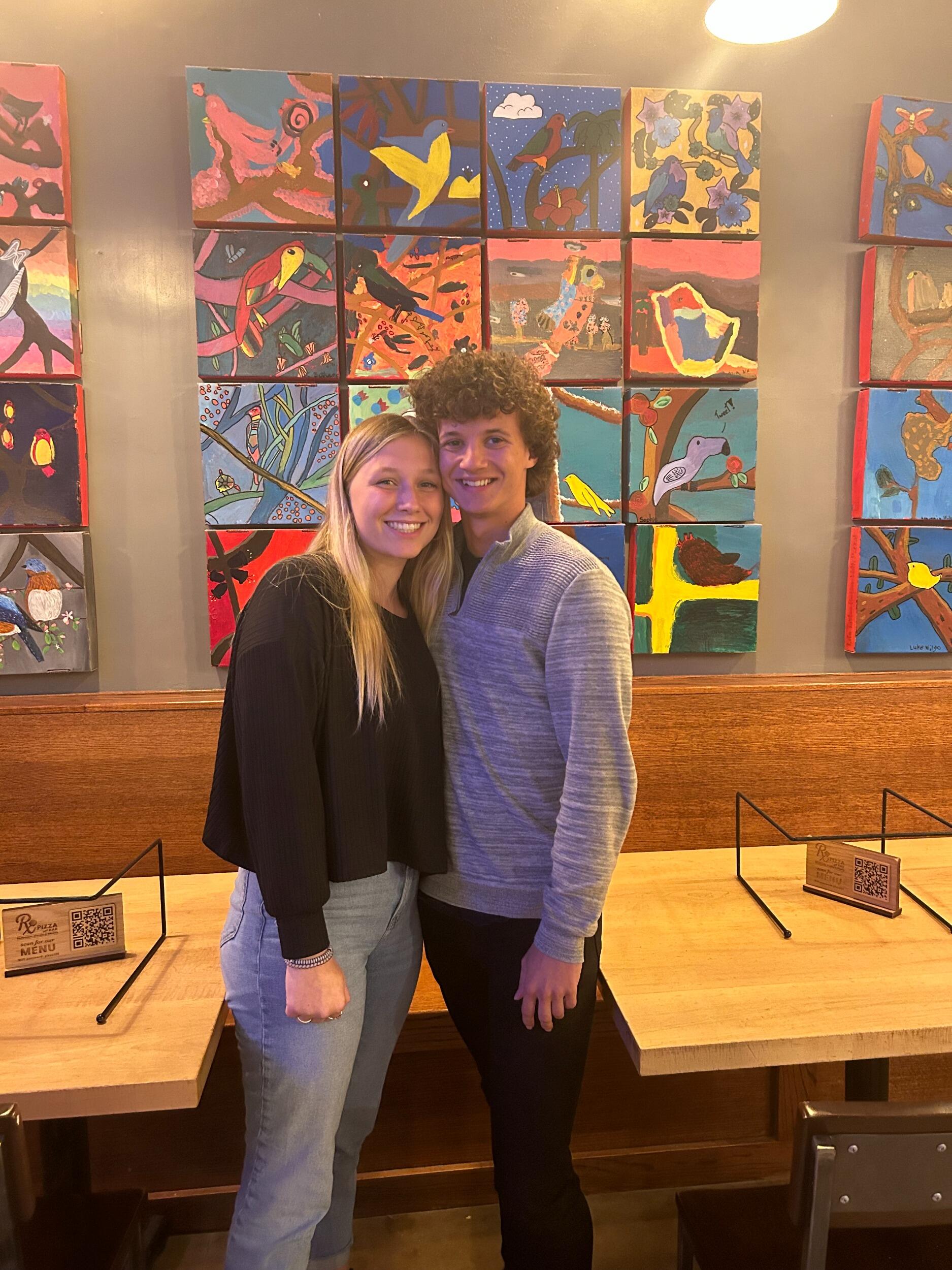 Their first date was at RX Pizza in Bryan, Texas. Soon after, they attended semi together and Jack asked Emma to be his girlfriend!