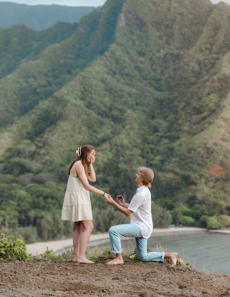 Matthew asked Daniel to take pictures for Matthew and Erica and then proposed to Erica at sunrise (Matthew and Daniel both did a great job)