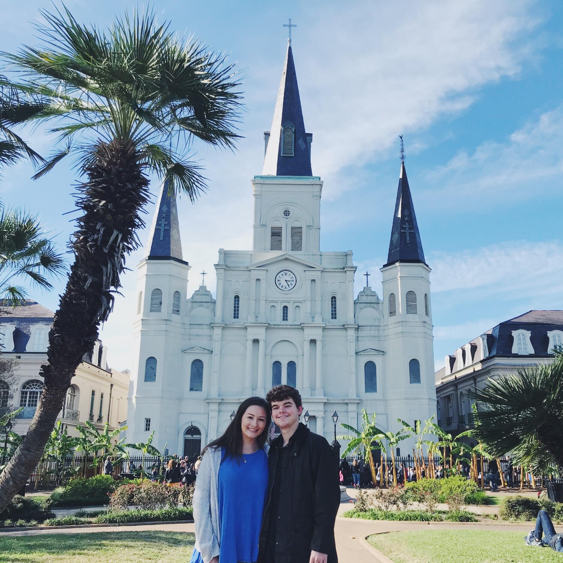 Alex and I took our first trip together to New Orleans to have a delayed celebration for his birthday!