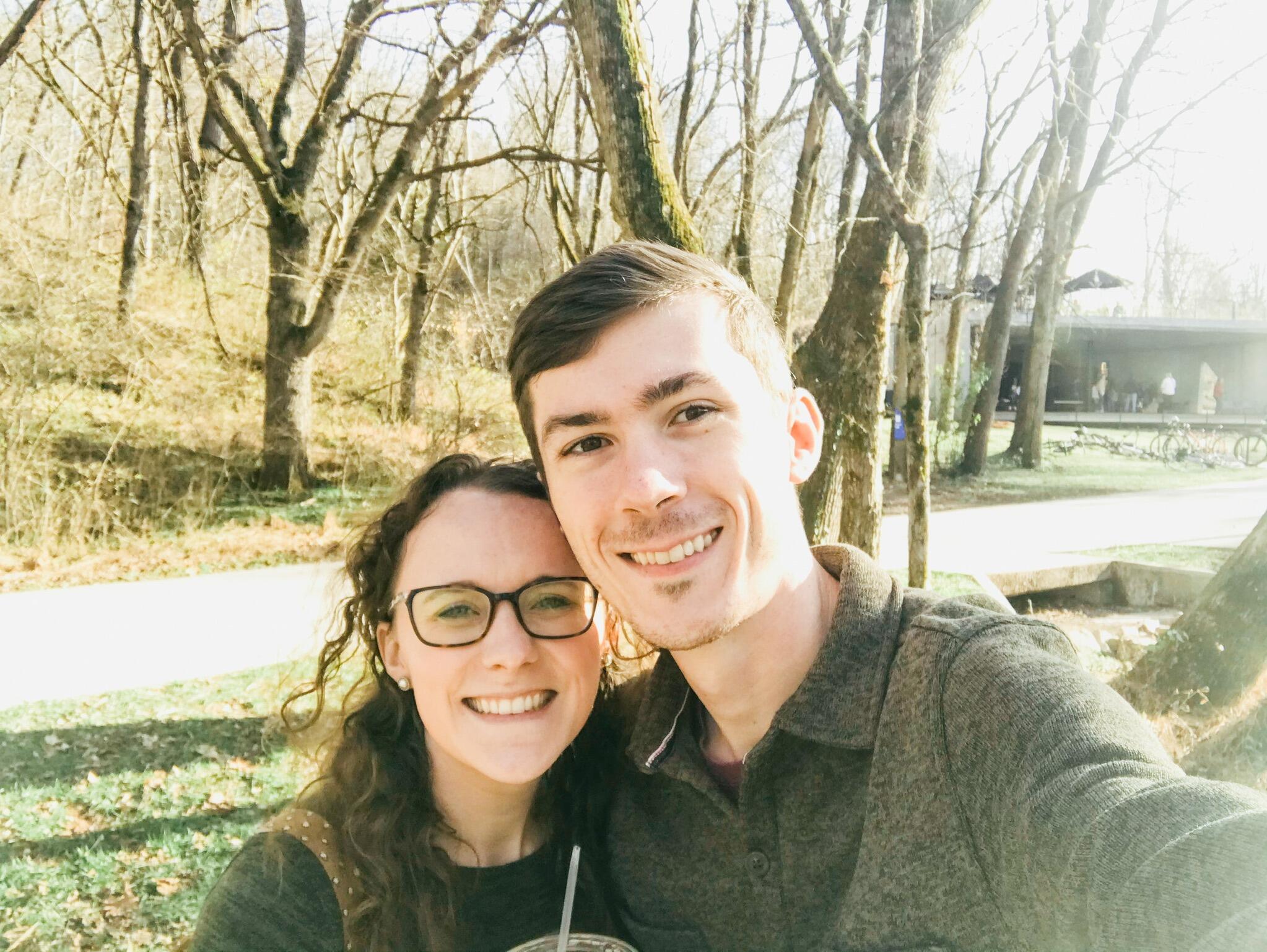 A walk to one of our favorite coffee shops, Airship at Coler Mountain!