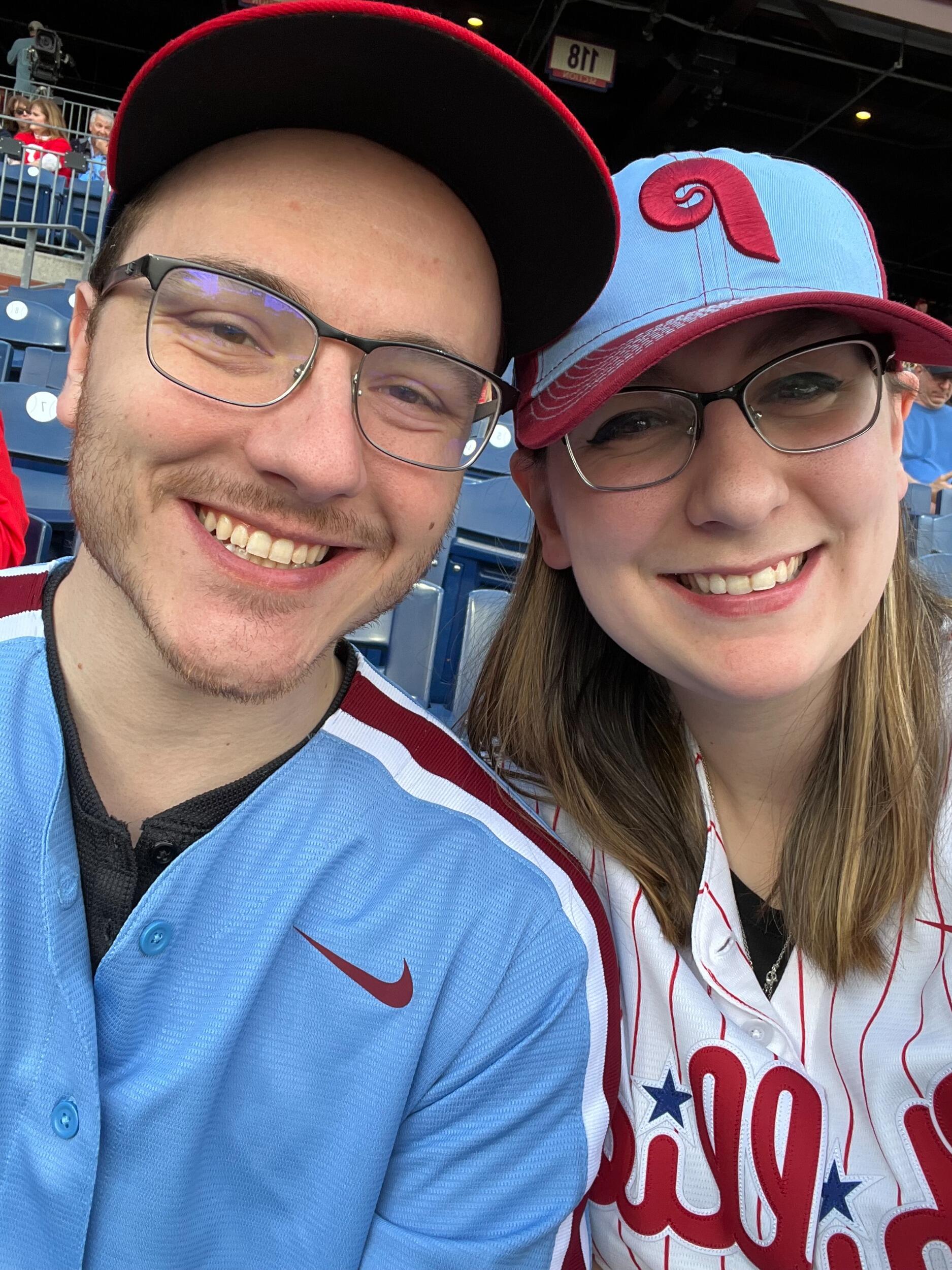 Phillies game #3! (they won this time!!!)