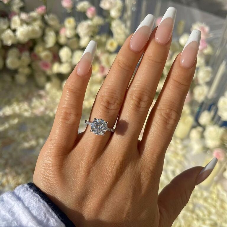 31 French Tip Wedding Nail Ideas From Classic To Glam