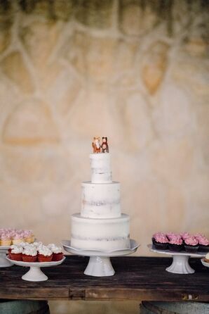 Rustic Wedding Cupcakes