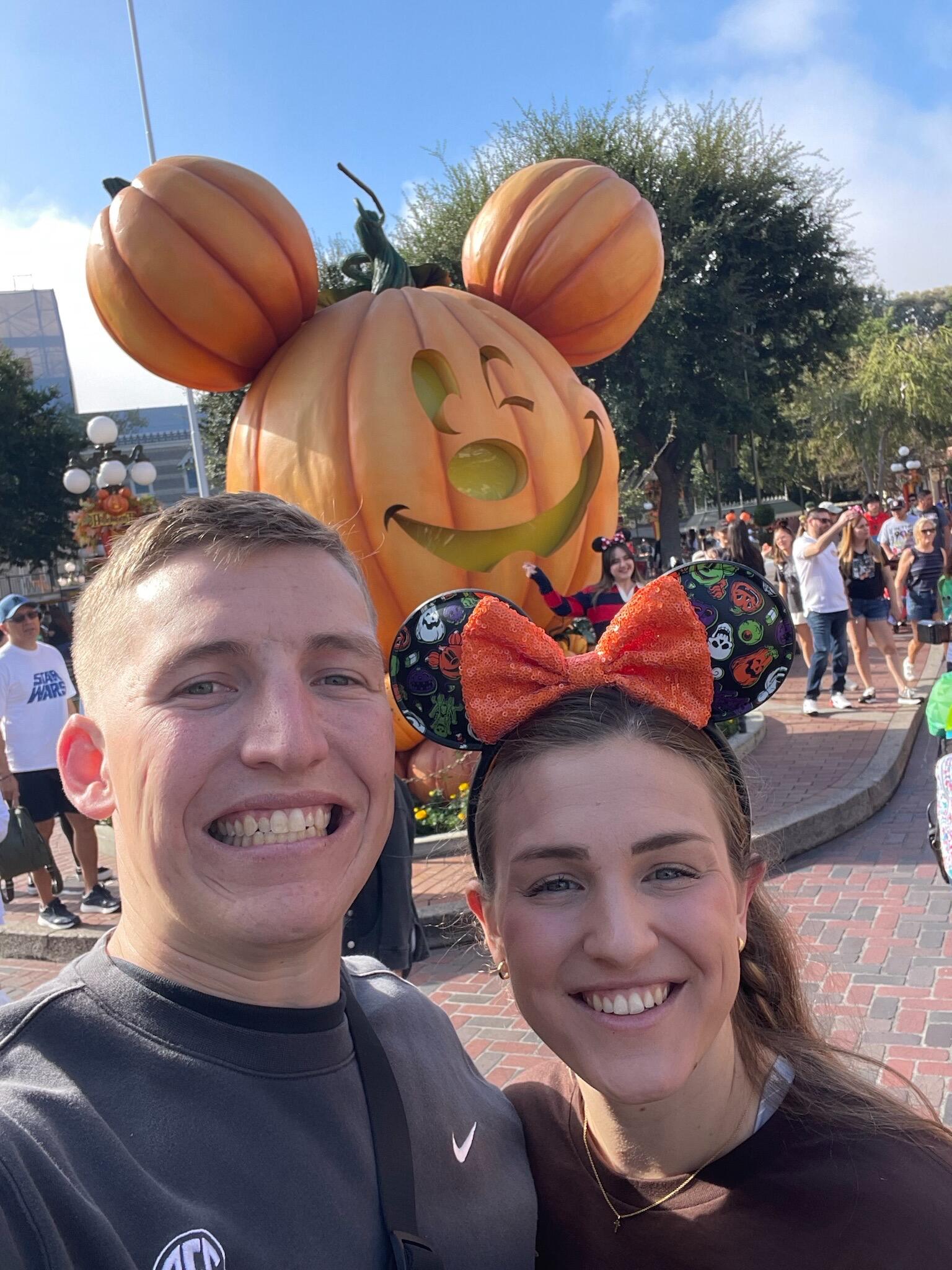 As part of Drew's attempt to convince Courtney that California was better than North Carolina, another Disney trip was in order.