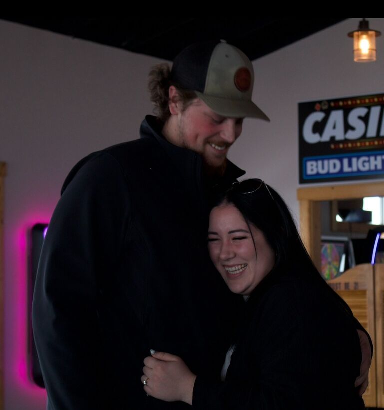 In March of 2023, after 7 years of anticipation, Trevor FINALLY proposed to Michaela!!