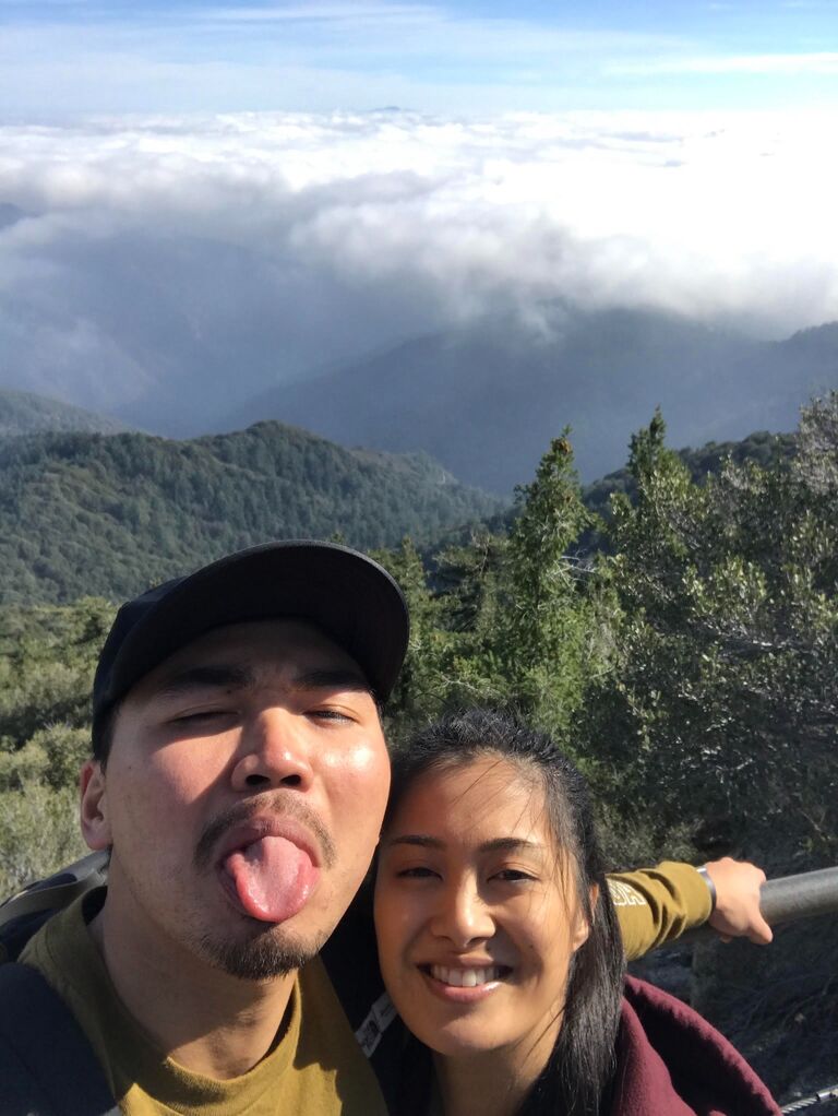 Our first 22 mile  hike to Mt. Wilson.