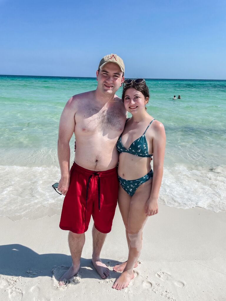 Our first beach vacation together! :) We both had so much fun on this trip.