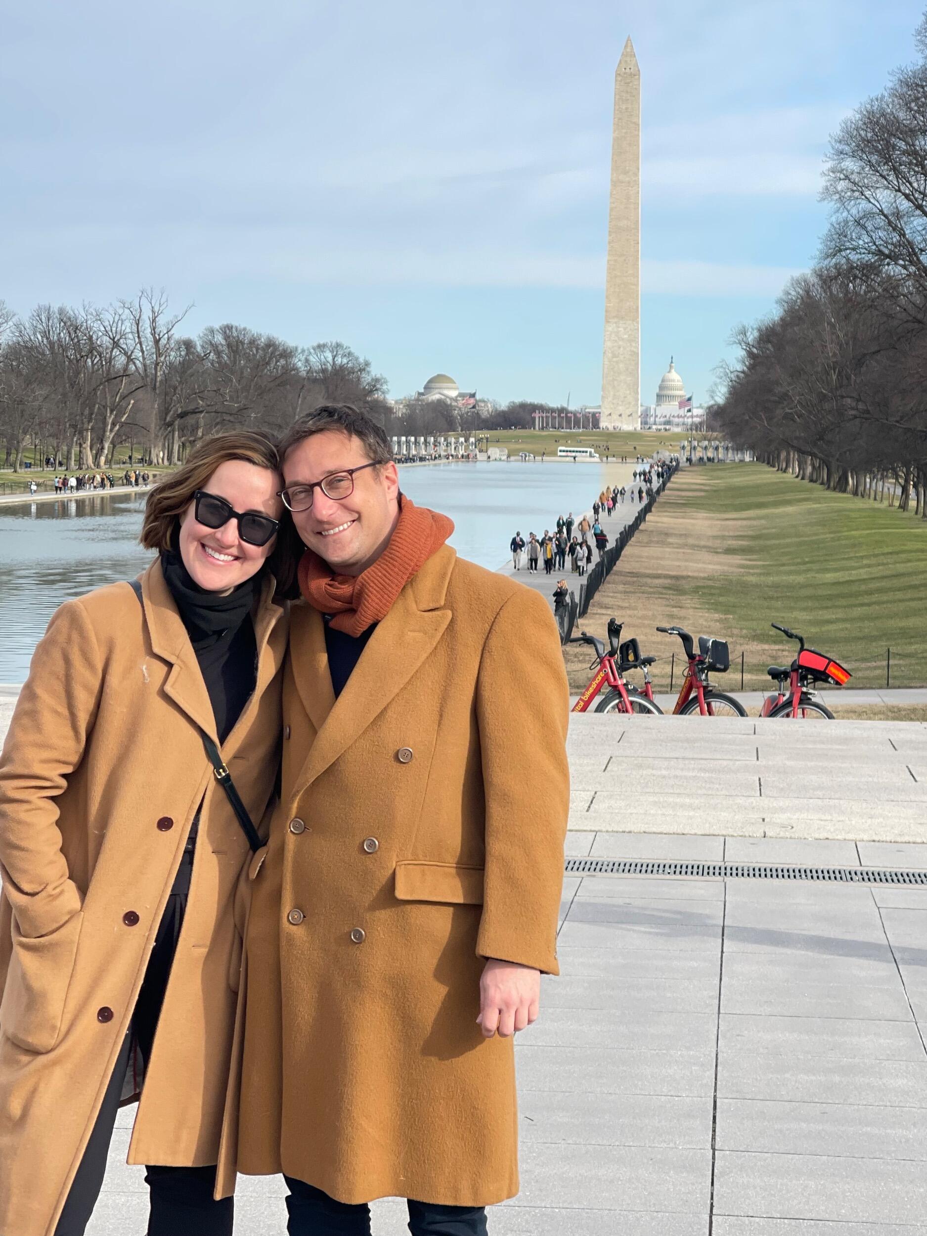 Visit to DC to see friends, including Eric's newest friend, the President!