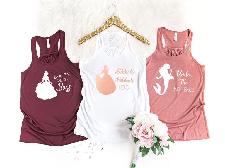 bridesmaid party shirts