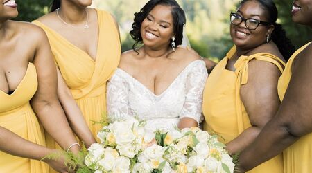 Bride Has To Go To The Bathroom. When The Bridesmaids Lift Her Dress?  Hilarious!