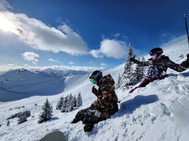 I guess you can't call this trip abandoning, since there's no way Tyler would have traveled to Golden for a snowboarding trip