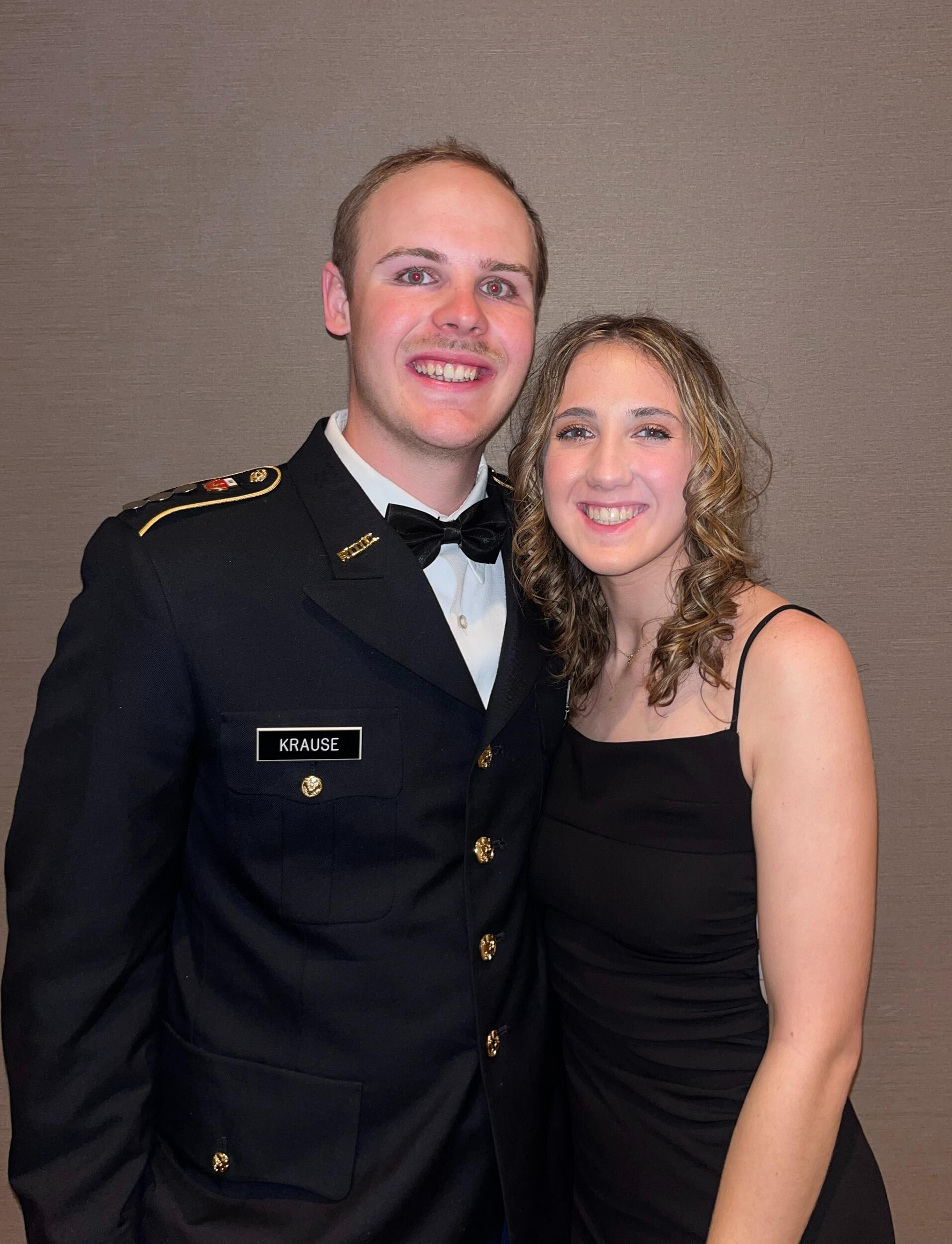 We attended another one of Andrew's military formals during senior year.