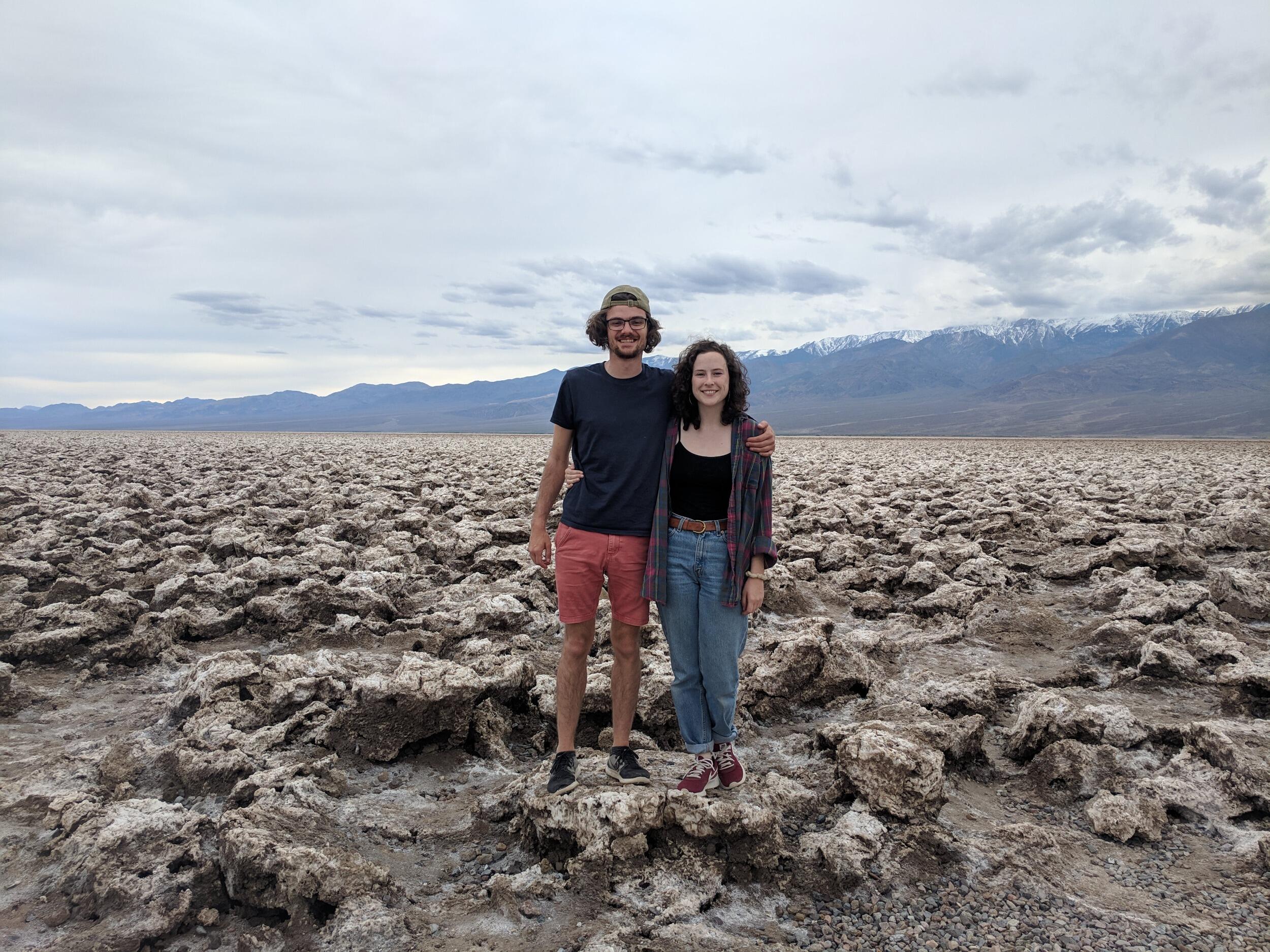 Death Valley with Rosie's family + Grammie + Hubble & Kepler