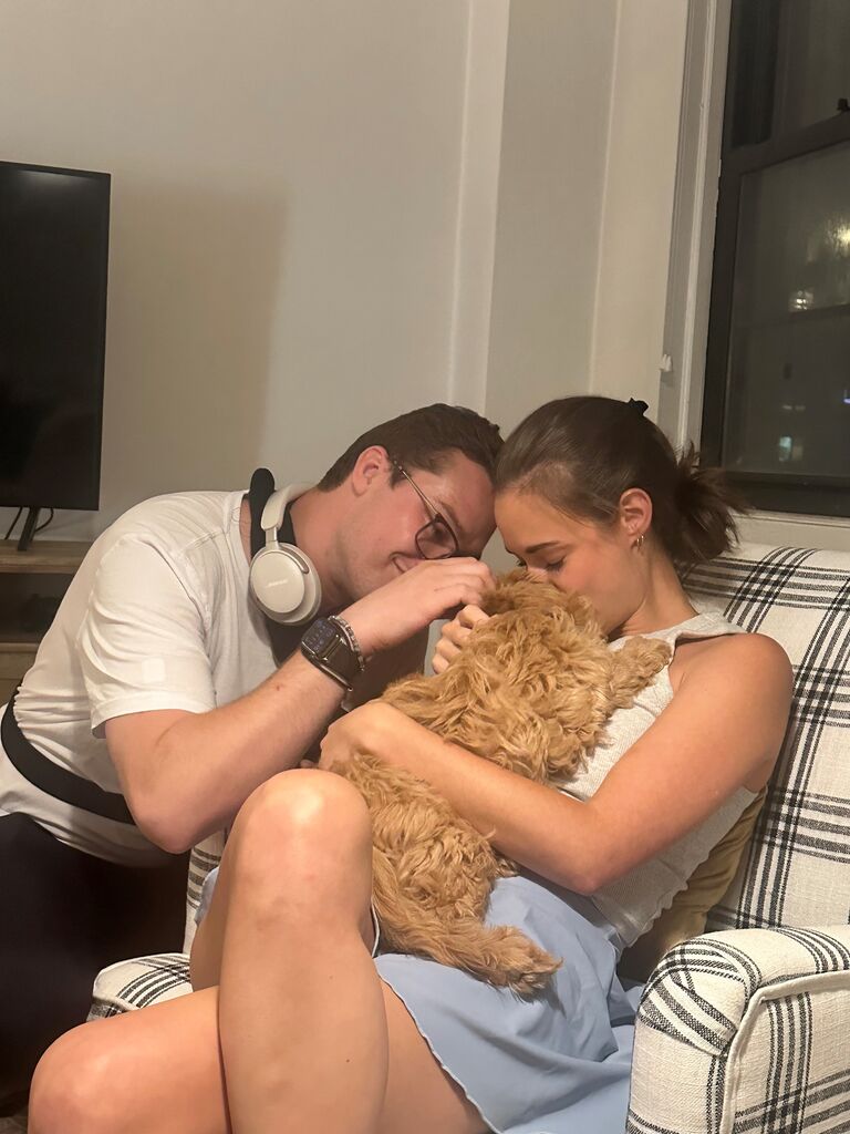 and we become a family - welcome Winston!