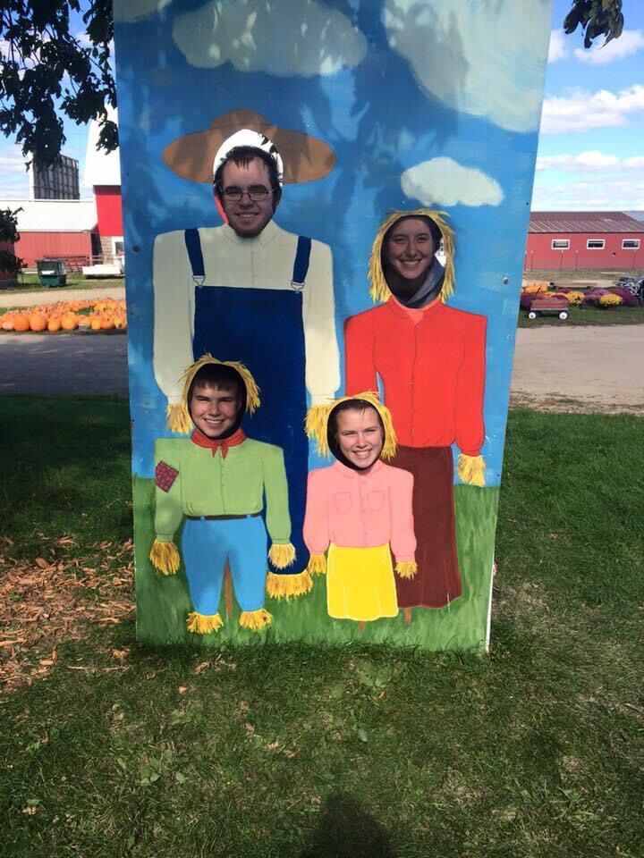 Apple orchard fun