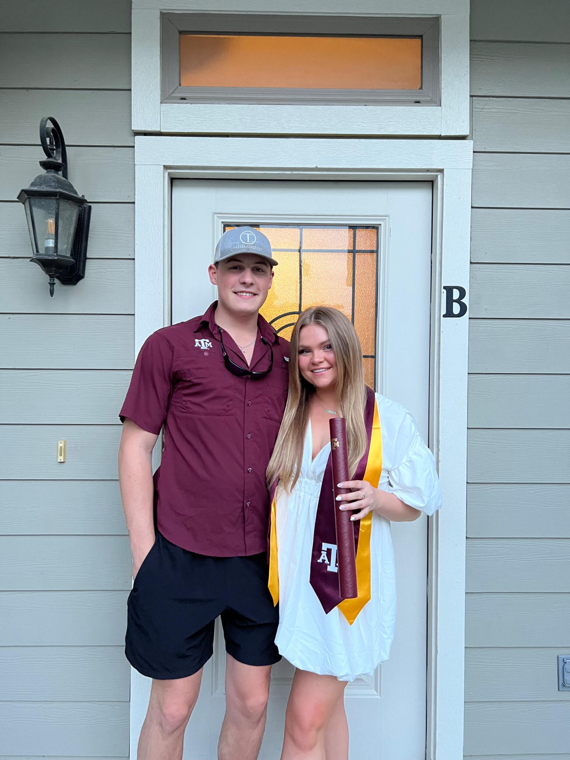 Kayla graduated from Texas A&M University! Whoop!!