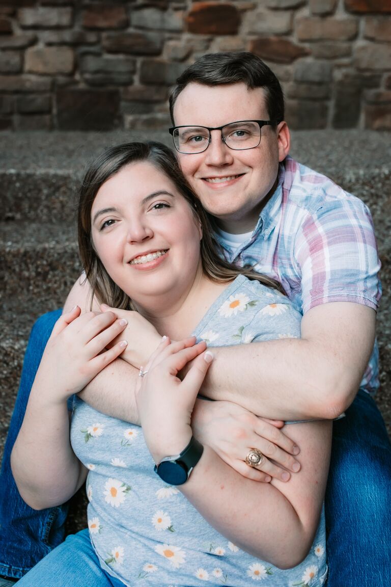 Davis and Katy met for a first date at Ampersand, a coffee shop in Fort Worth. The pair hit it off immediately and ended up talking the whole night.