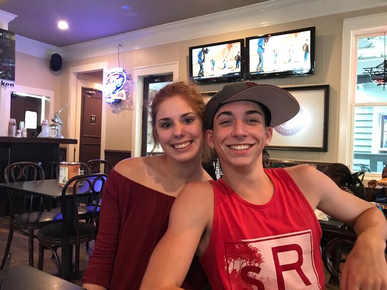 Our first family vacation together, which would soon become a tradition! 