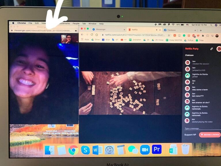 Kevin and Ingra reconnect after 3 years! Lots of virtual dates during the pandemic...
