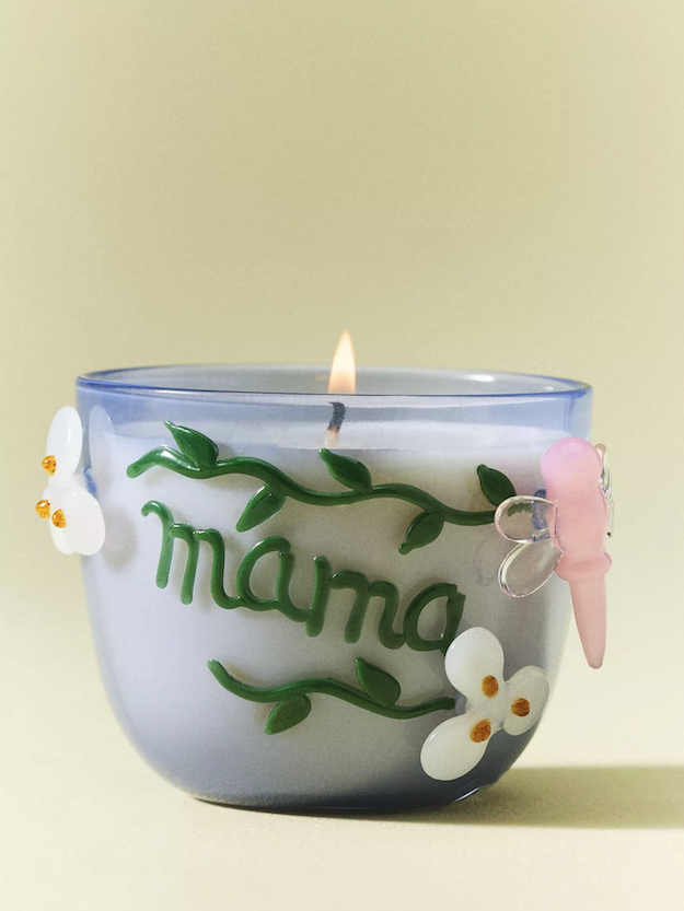 "Mama" candle