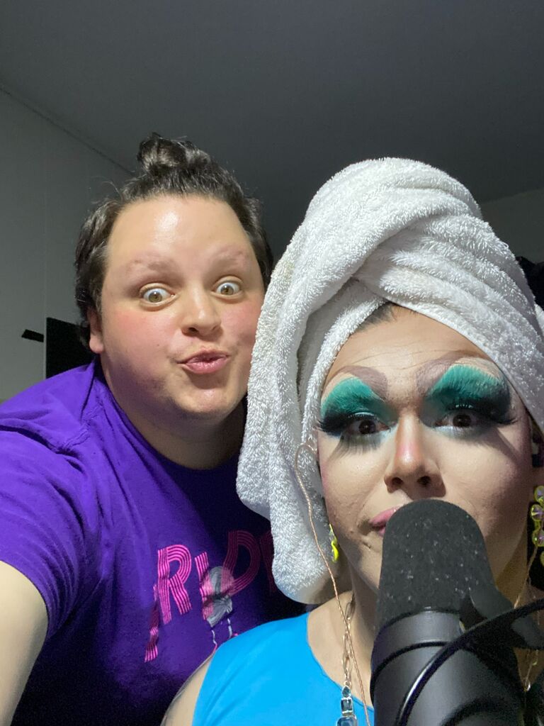 James puts JP into drag for to raise money for the Marsha P. Johnson Foundation.