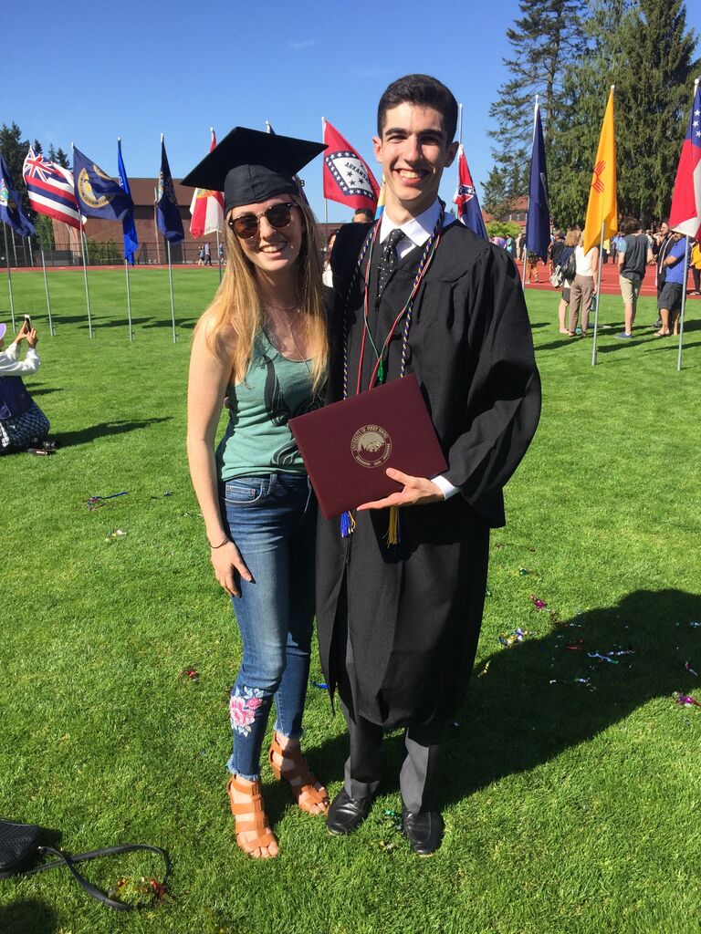 Matt graduated in 2018 with a degree in physics. He still puts his degree to good use, mostly to explain theoretical principles at parties and when Molly asks him to calculate the tip at dinner.