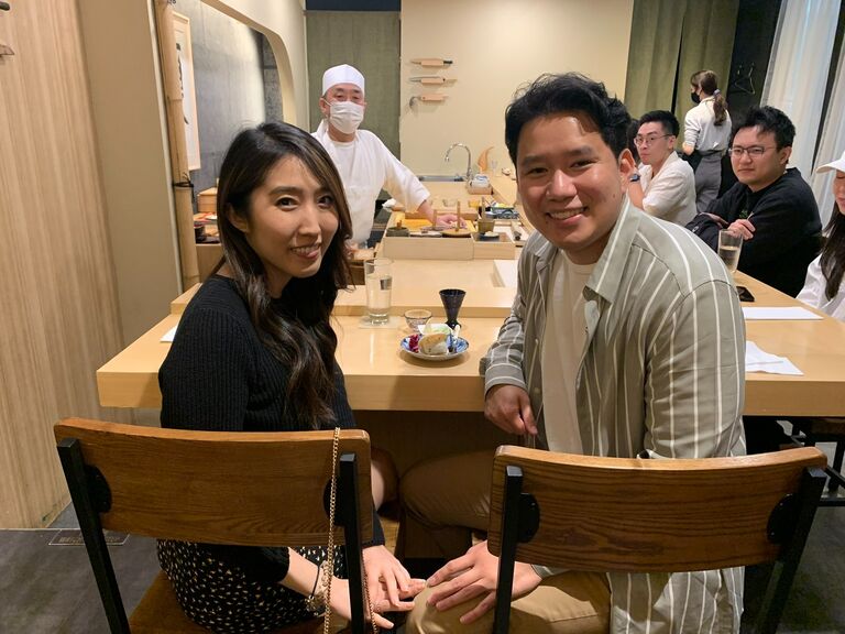 We're wannabe foodies who enjoy a good omakase...