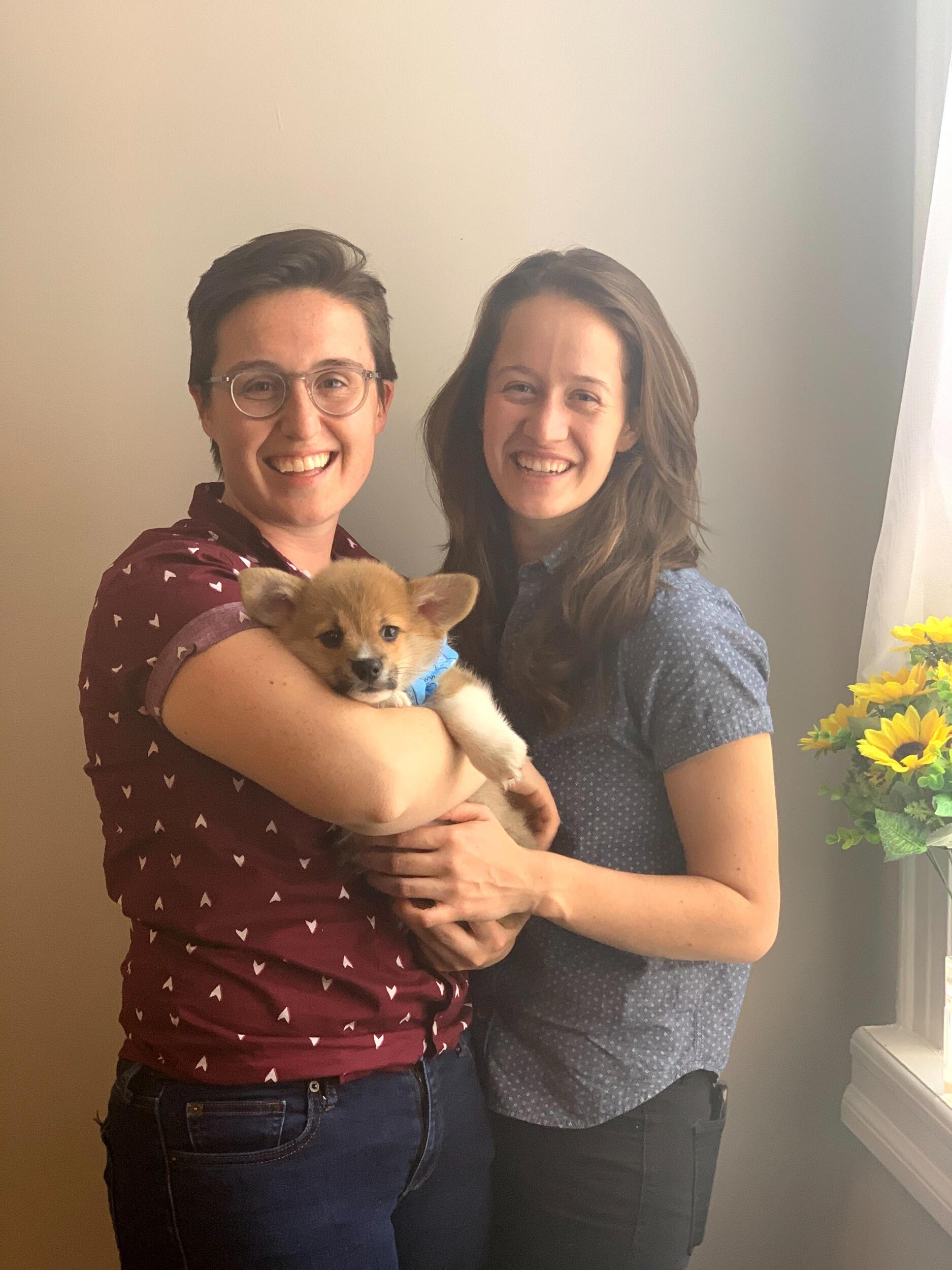 First Family Photo with Pickles!