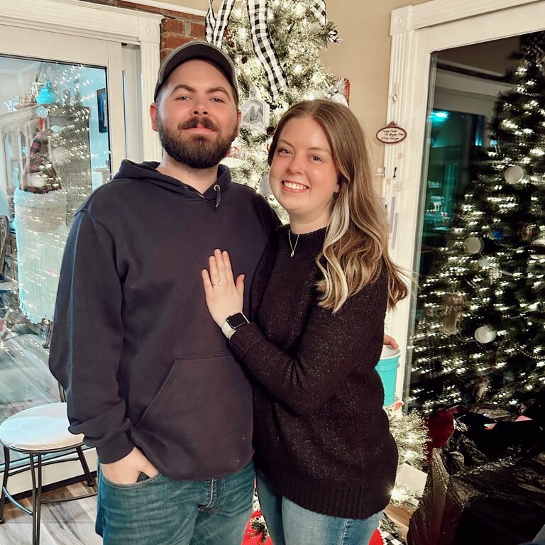 Our first Chirstmas engaged! Elizabethtown, KY