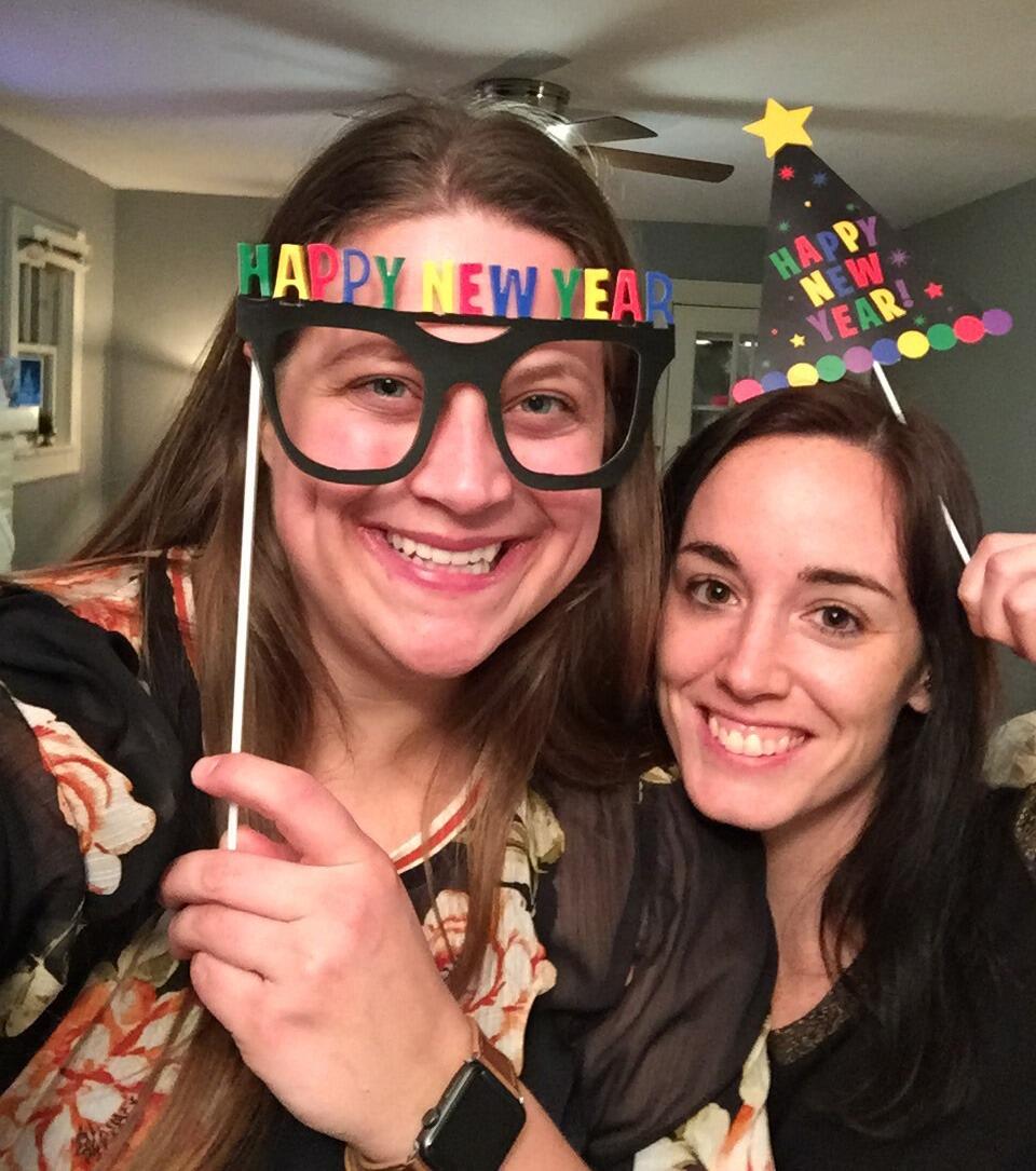 Our first New Year's Eve together. 