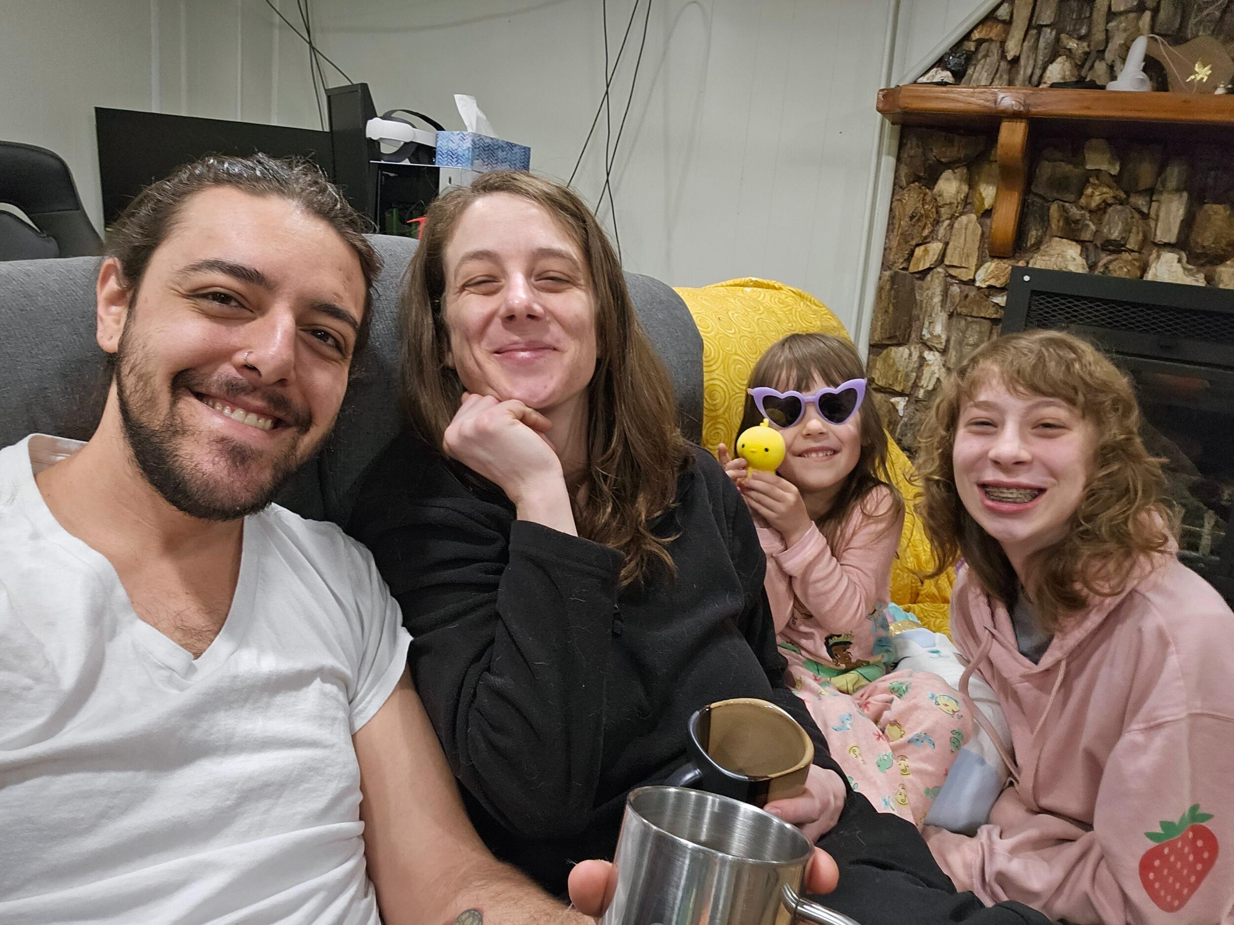 First Easter celebrated as a family