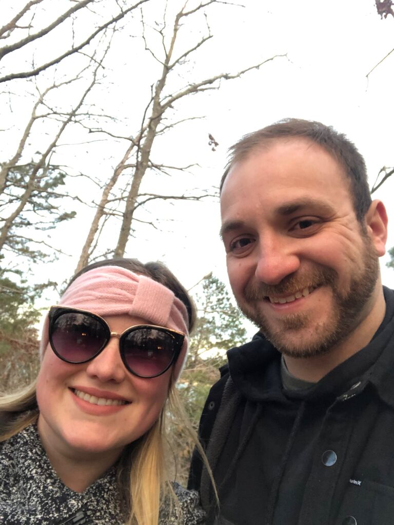 First photo together at the EHT Nature Reserve. 