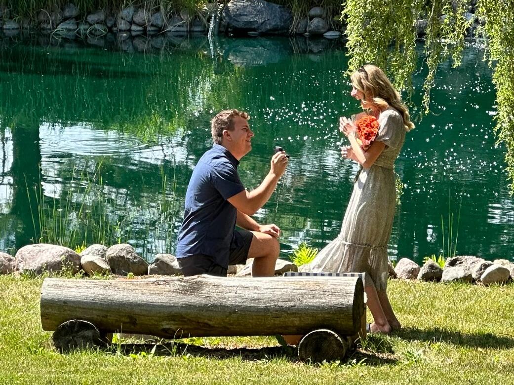 Tony popped the question and Leah said YES! We cannot wait to celebrate with all of you!