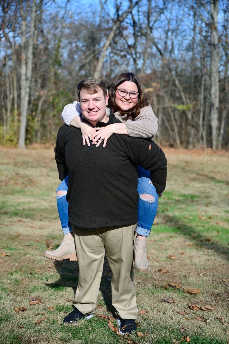 Stephen and Jessie celebrated the holidays with their families and were so thankful to spend time with loved ones.