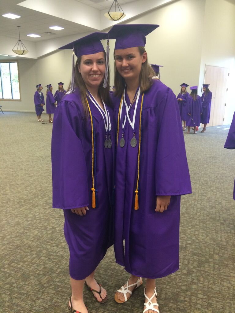 Graduation was bitter sweet. We were both going to different colleges but we knew this was our time to grow and mature