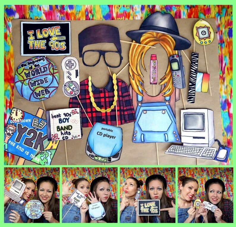 90s Theme Party Ideas, Outfits, Decorations and Music - The Bash