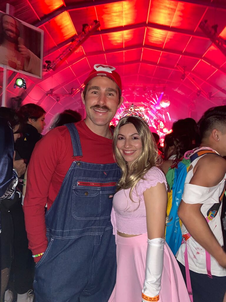 Our first rave together!