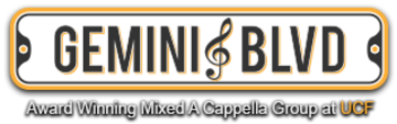 Gemini Blvd. - A Cappella Group - Orlando, FL - Hero Main