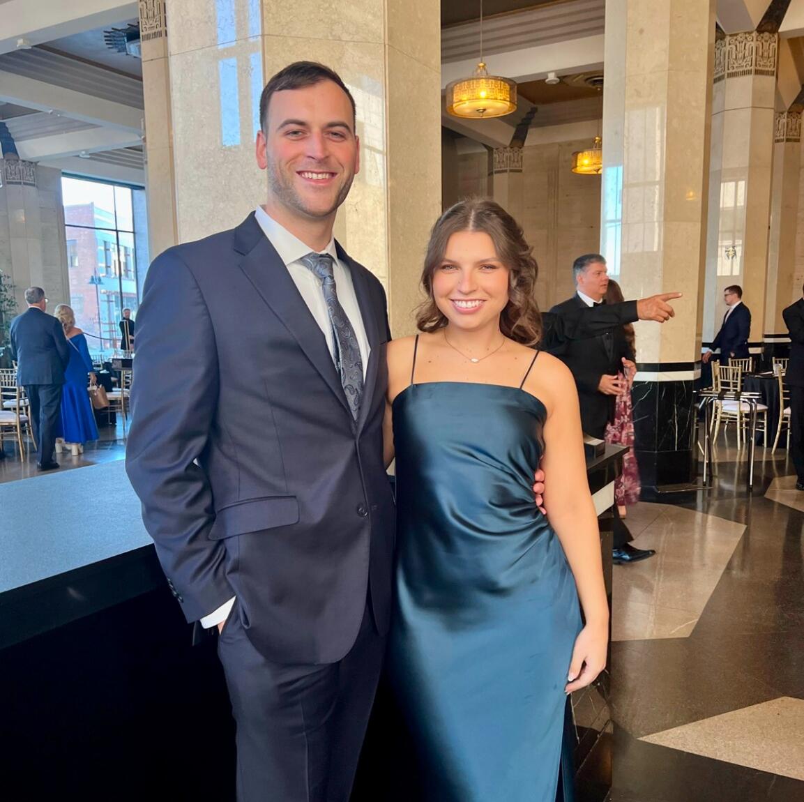 Emma and Anthony's wedding.