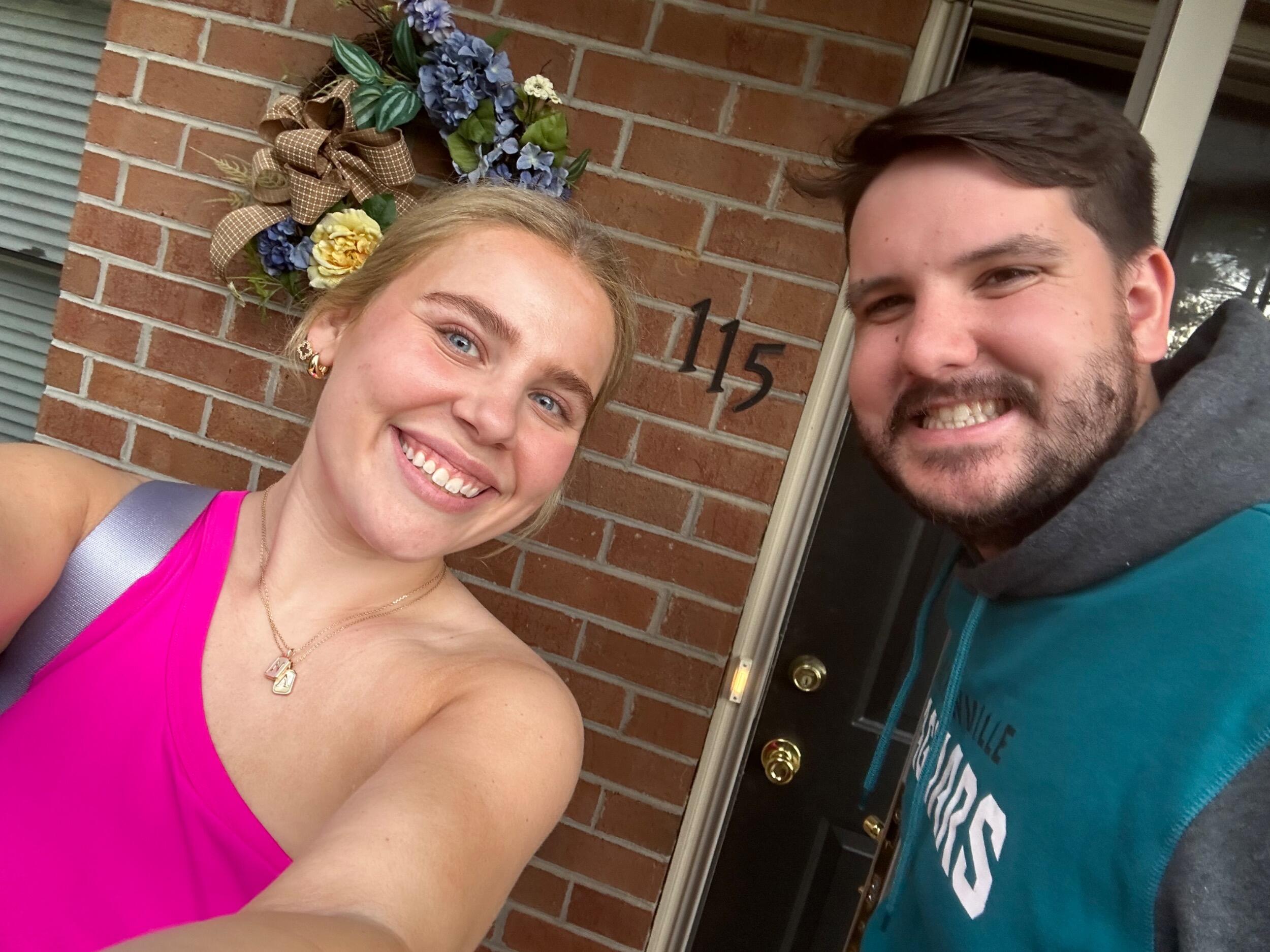 First place together and end of long distance! Finally!!