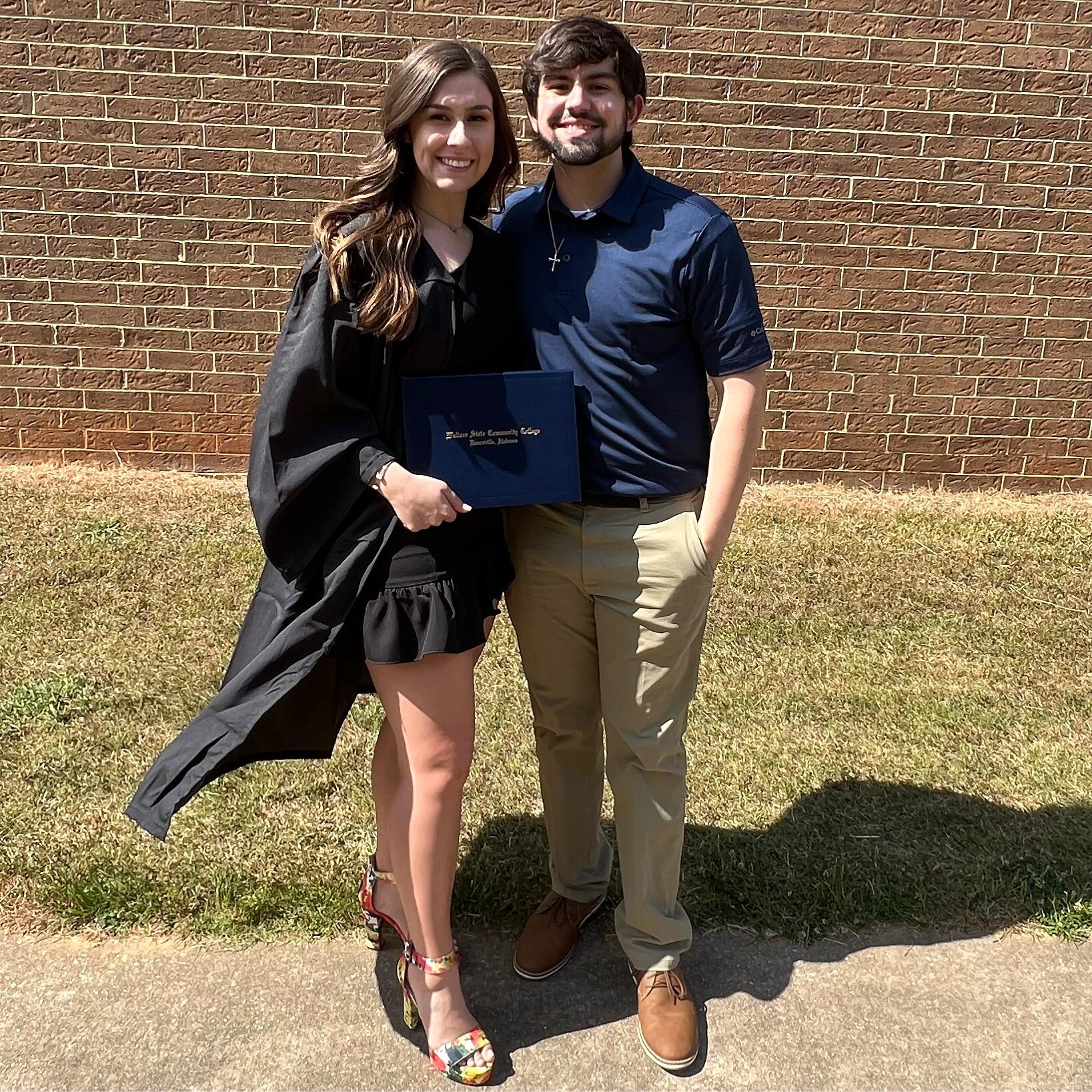 Sara's graduation from the OTA program at Wallace State!