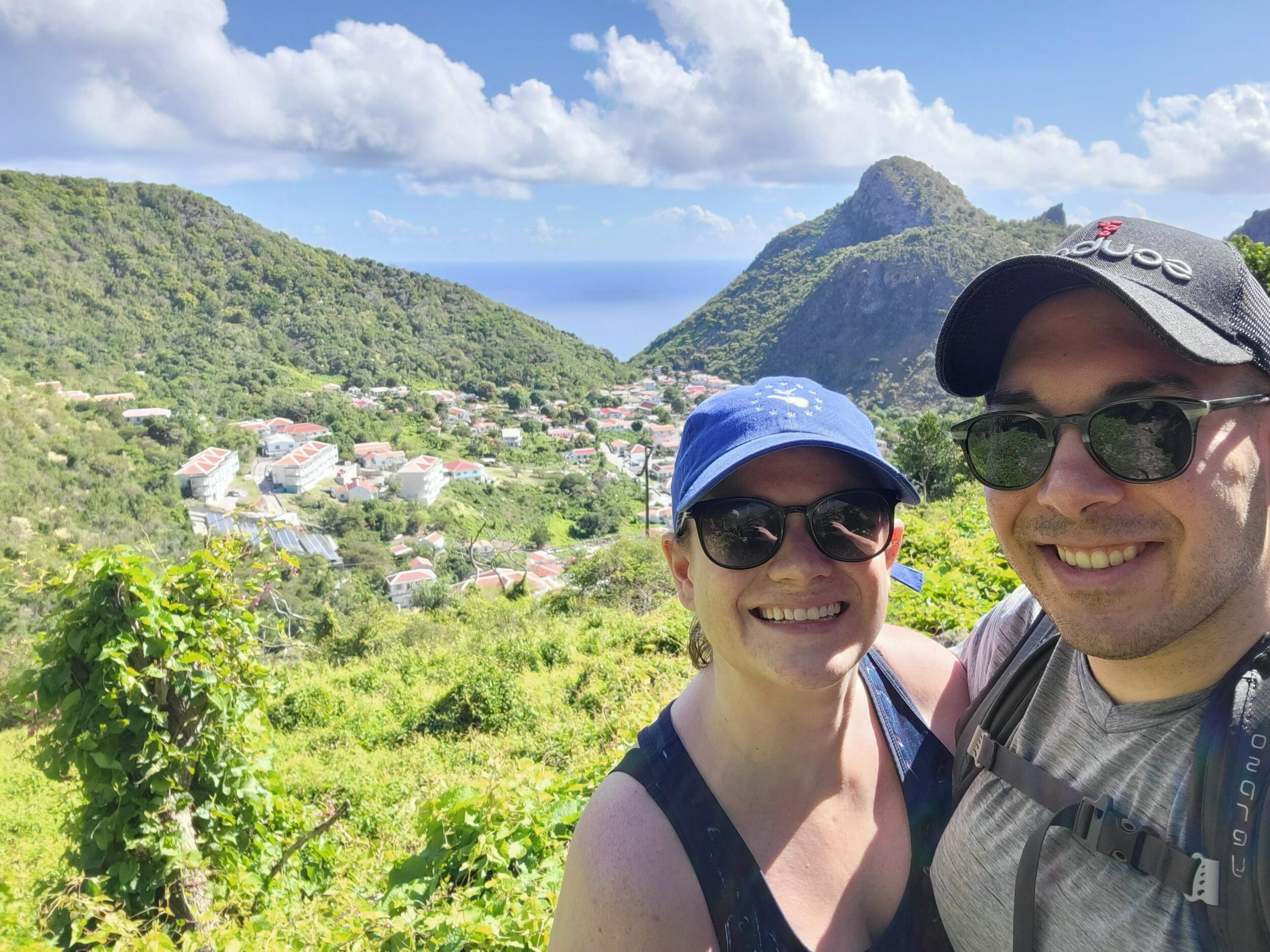 Trip to the tiny island of Saba. We explored both land & sea and Gary discovered his scuba photo skills and love for turtles. 