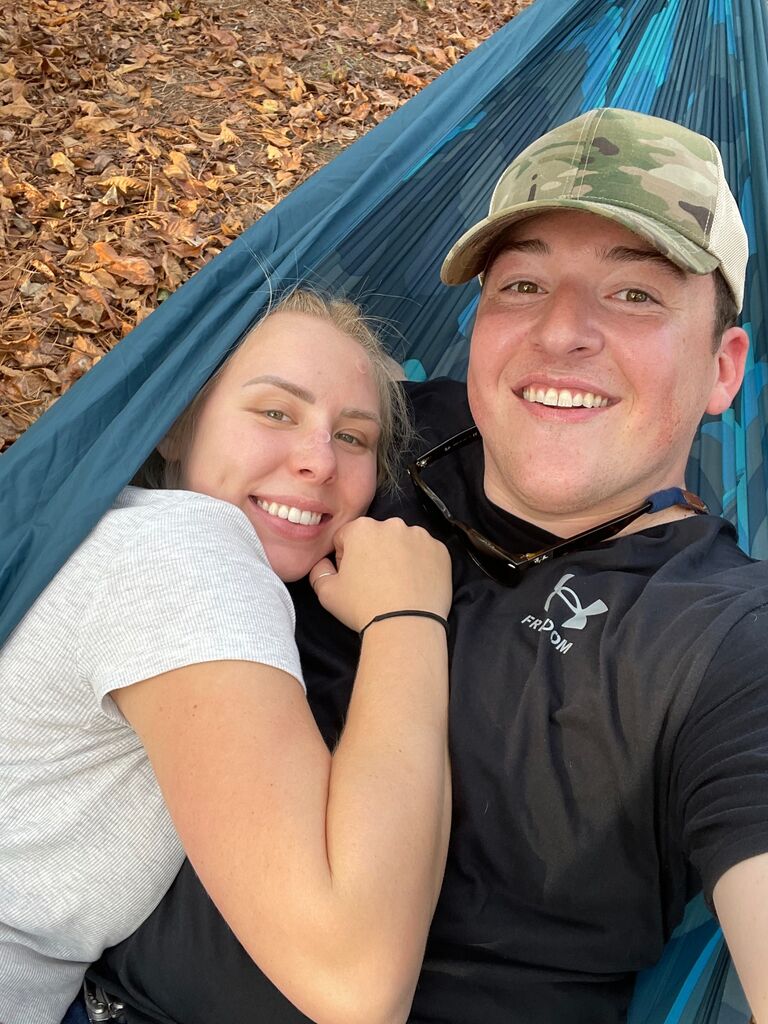 First camping trip together at Little Pee Dee State Park in SC. 
