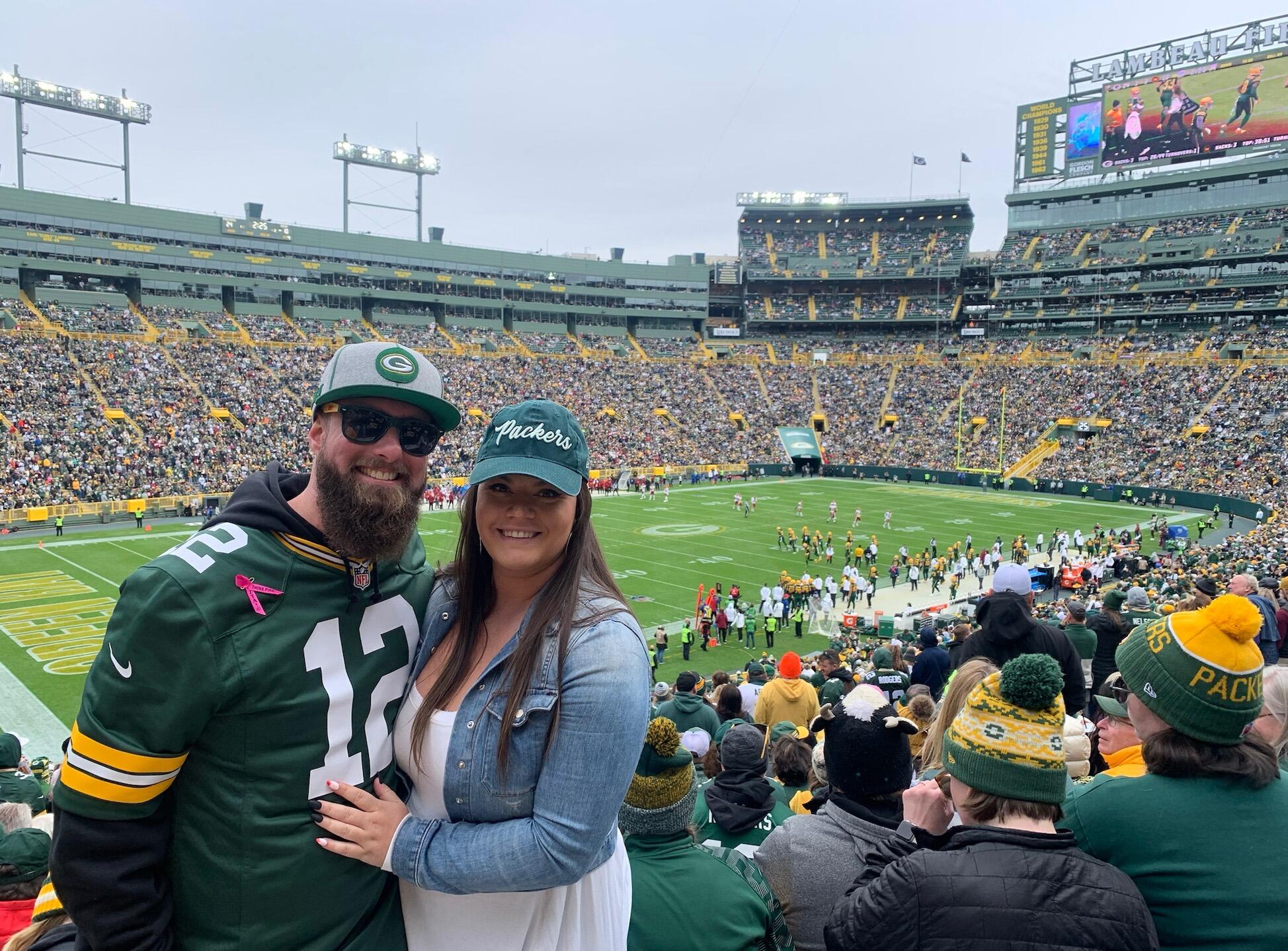 Green Bay Bound; Lambeau Field, Green Bay, WI