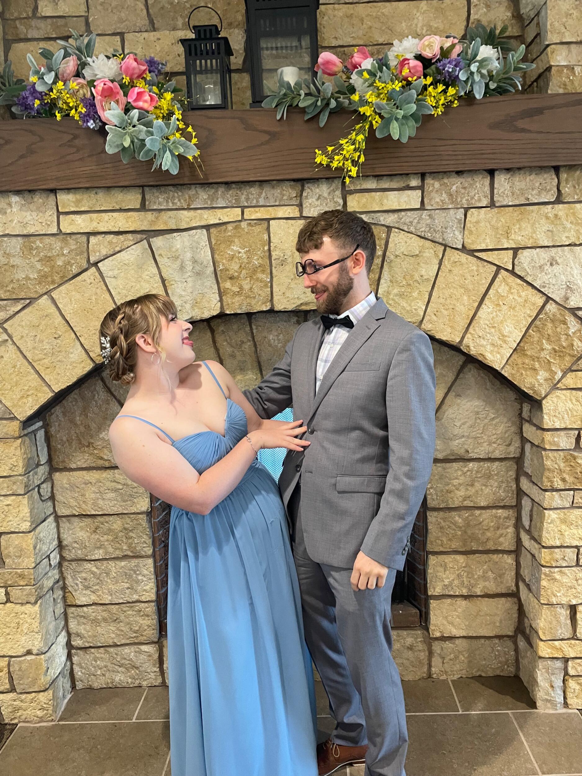 Erica was in her friend (and bridesmaid), Allie’s wedding, marking our first wedding together. 
