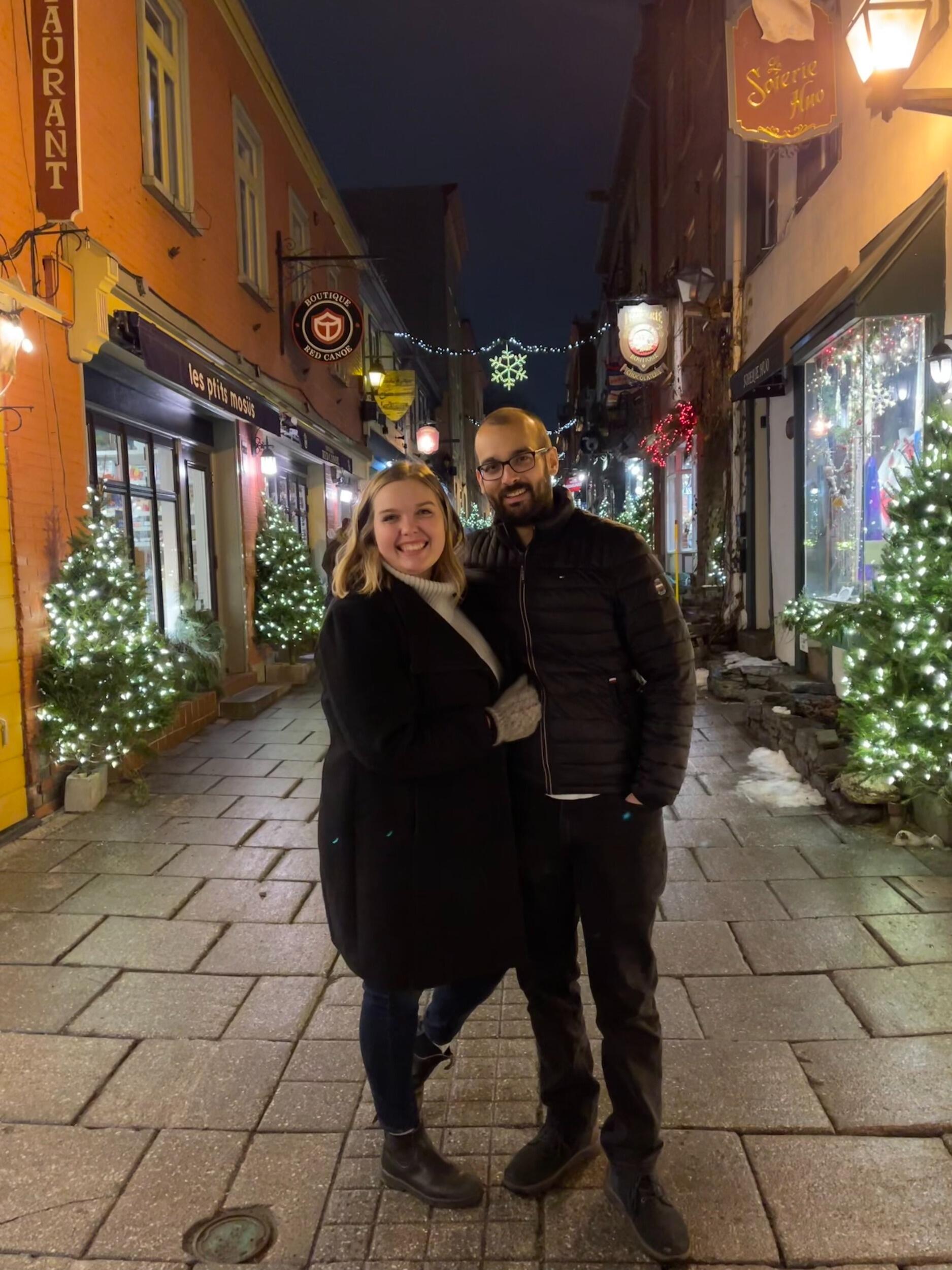 Quebec City trip with Sarah and Jordan to see the Christmas Markets! 