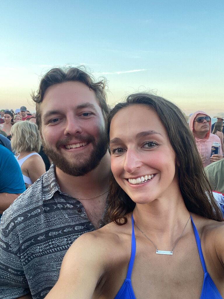 Luke Bryan concert at the Ocean Front!