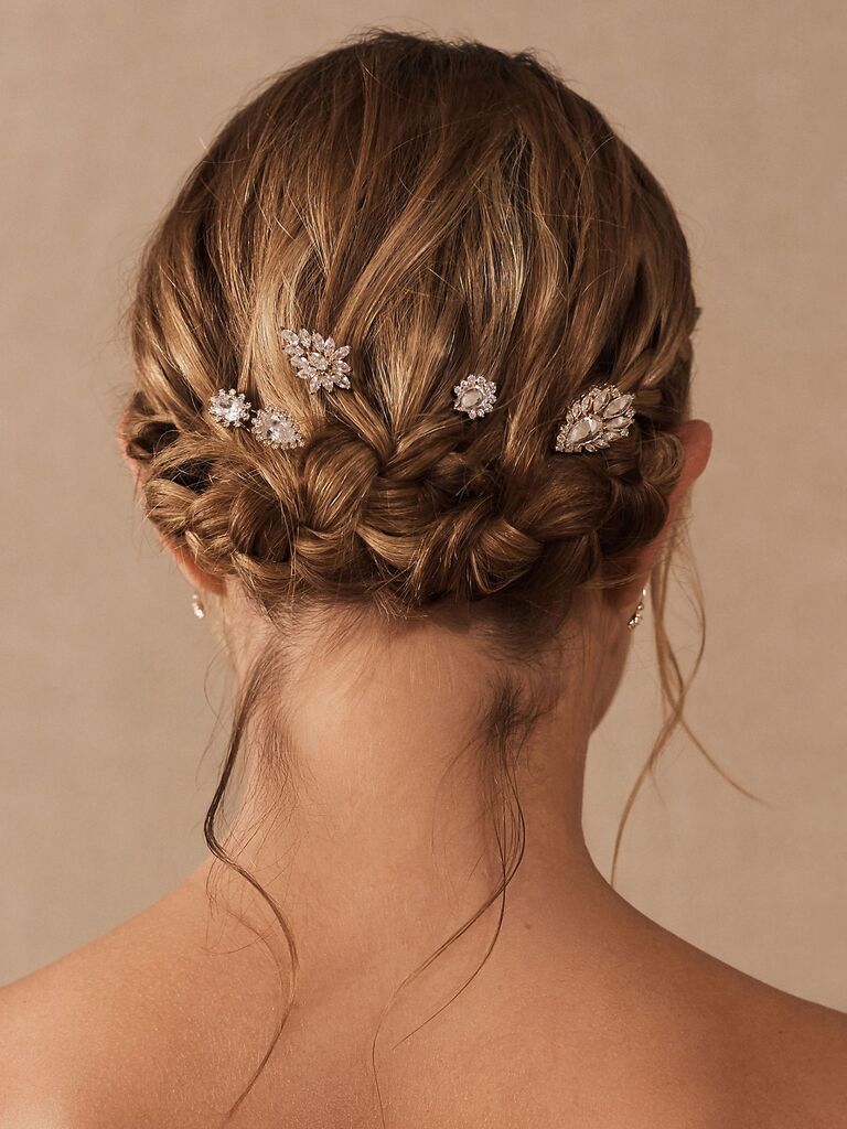 bridesmaid hair slides